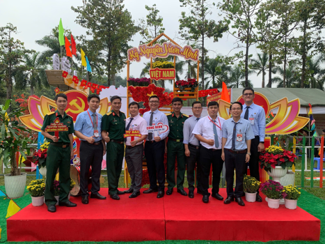 Đoàn cán bộ, giảng viên Viện Công nghệ Xây dựng và Giao thông Đô thị (BDU) thăm, chúc mừng nhân kỷ niệm 70 năm Ngày truyền thống Trường Sĩ quan Công binh